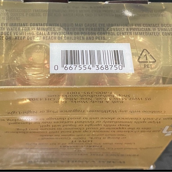 Bath & Body Works Signature Collection Warm Vanilla Sugar Wallflower Refills - Picture 4 of 5